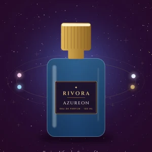 Rivora Azureon eau de parfum bottle, 100 ml